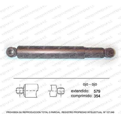 Par Amortiguador R/L Trasero Terrano D21 2.4 1987 1994
