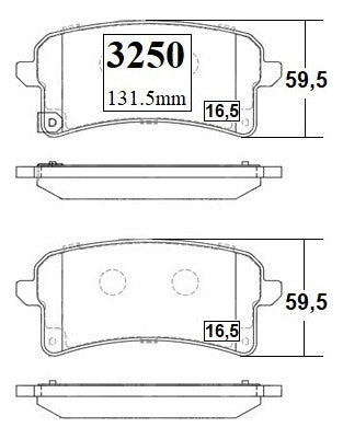 Pastilla Freno Trasero Changan Hunter 1.9 2021