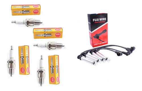 Juego Cables + Bujia Chevrolet Montana 1.8 2011 2013