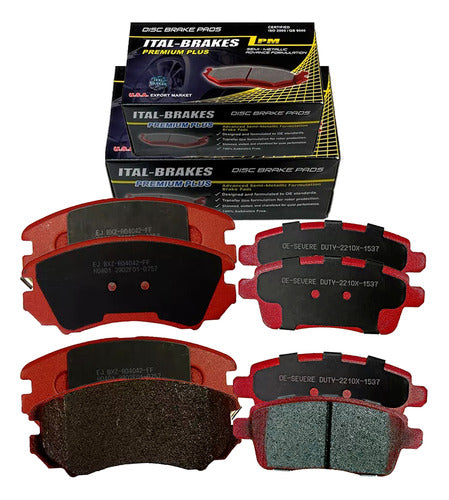 Kit Pastillas Delanteras + Traseras Freno Dfsk Suv 500 2022 2023