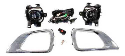 Kit Neblinero Nissan Np300 2.5 Qr25de D23x 2015 2021