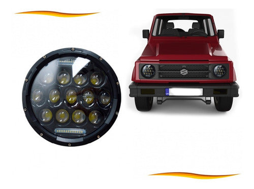 Optico Suzuki Samurai 1984/2003 8 Led 65w R/l