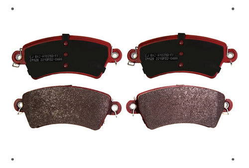 Pastilla Freno Ital Brakes Delantero Peugeot 306 2000 2000