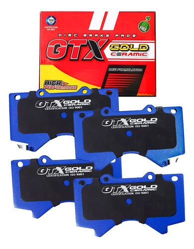 Kit Pastillas Delanteras + Traseras Freno Gtx Gold Lexus Lx 570 2008 2023