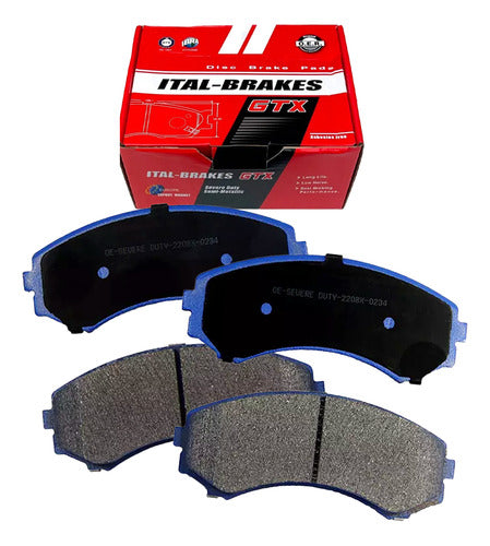 Kit Pastillas Delanteras + Traseras Freno Mitsubishi Pajero 2000 2012