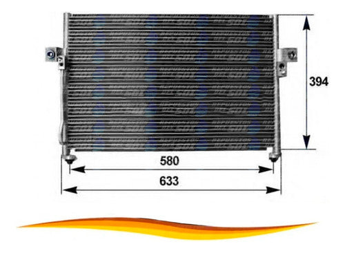Radiador Aire Hyundai H1 2007 2010