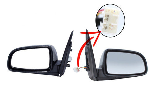 Espejo Chevrolet Aveo 2007 2013 Par