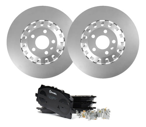 Discos Freno Con Pastilla Brembo Audi Q7 2012 2023