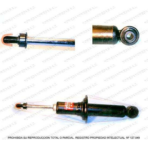 Par Amortiguador R/L Trasero Outback 2.5 1999 2004