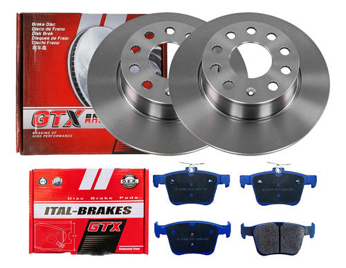 Discos Freno Con Pastilla Traseras Audi Q2 2016 2024