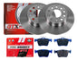 Discos Freno Con Pastilla Traseras Audi Q2 2016 2024