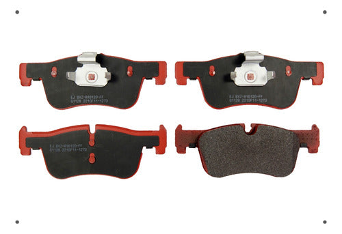 Pastilla Freno Ital Brakes Delantera Bmw 118i 2017 2019