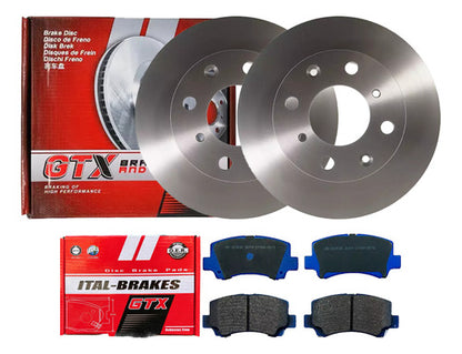 Discos Freno Con Pastilla Gtx Dfm Df-2500 2012 2014