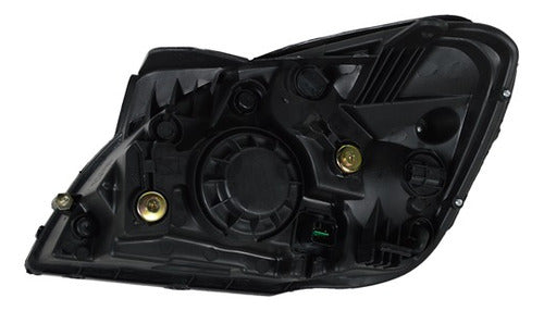 Optico + Faroles Kia Rio Jb Sedan 2006 2010 Par
