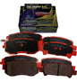 Kit Pastillas Delanteras + Traseras Freno Subaru Baja Sport 2003 2007