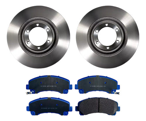 Discos Freno Con Pastilla Chevrolet Dmax 2015 2022