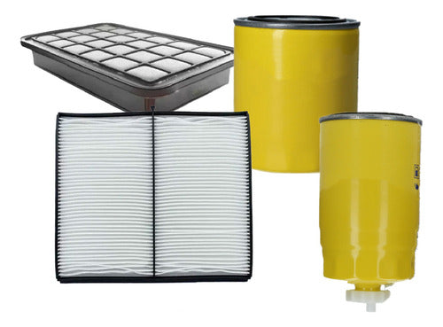 Kit Filtros Mahindra Scorpio 2.2 2008 2018 Aire Aceite Polen P