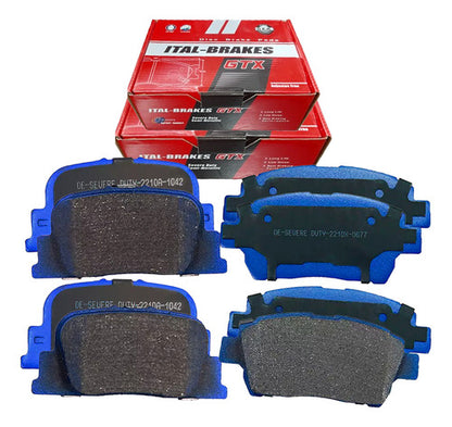 Kit Pastilla Freno Byd G3 2012 2014 Delanteras + Traseras
