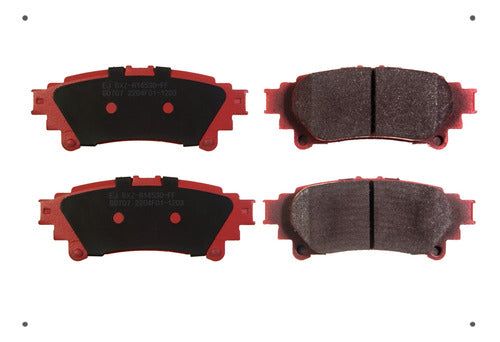 Pastilla Freno Ital Brakes Trasero Toyota Hilux 2024 2024