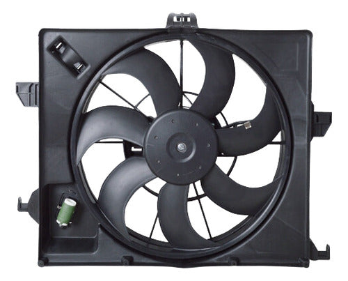 Electroventilador Completo Hyundai Accent Rb 2011 2020