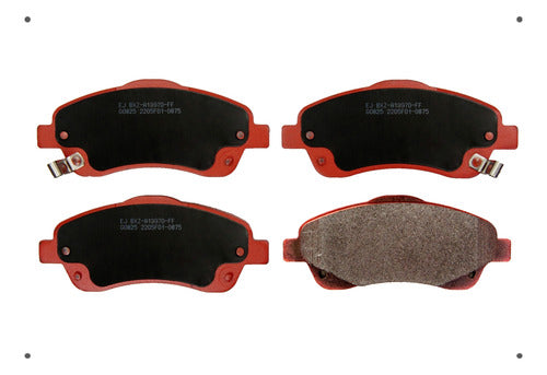 Pastilla Freno Ital Brakes Delantero Toyota Avensis 2004 2009
