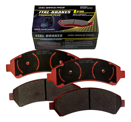Kit Pastillas Delanteras + Traseras Freno Chevrolet Blazer 2000 2006