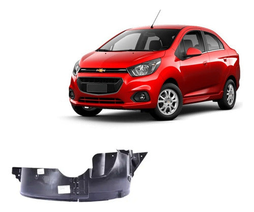 Guardafango Delantero Izquierdo Chevrolet Spark Sedan 2020 2021