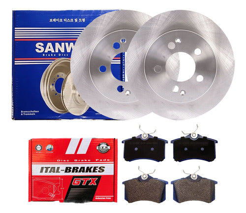 Discos Freno Con Pastilla Traseras Mg Gt 2016 2024