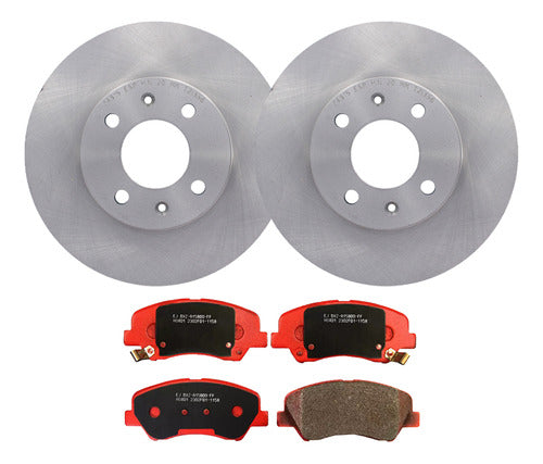 Discos Freno Con Pastilla Hyundai Accent Rb 2011 2020