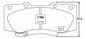 Pastilla Freno Delantero Toyota Hilux 2.5 2010 2013