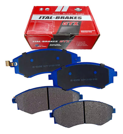 Kit Pastillas Delanteras + Traseras Freno Gtx Hyundai Sonata 2000 2006