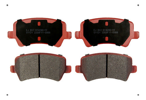 Pastilla Freno Ital Brakes Trasero Zx Terralord 2019 2019