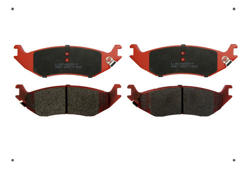 Pastilla Freno Ital Brakes Trasera Ram 1500 2013 2018