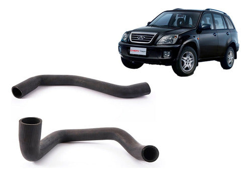 Manguera Radiador Chery Tiggo 1.6 Bencina 16 V 2008 2014 Par