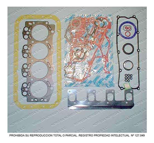 Juego Empaquetadura Motor Kia Frontier 2.7 1997 2004