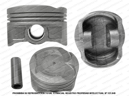 Juego Pistones Toyota Sv110 2.7 1999 2003