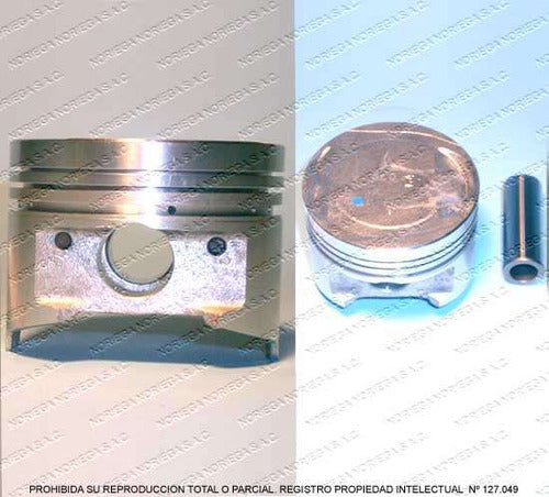 Juego Pistones Mitsubishi Hilux 2.4 1993 1997