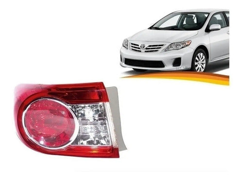 Farol Trasero Toyota Corolla 2011 2014 Fx Izquierdo