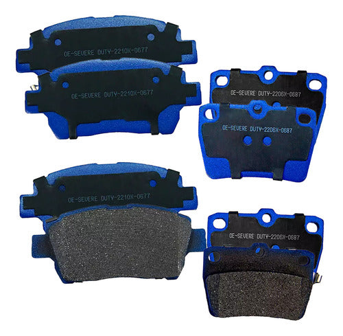 Pastilla Frenos Gtx Geely Mk 2008 2014 Kit