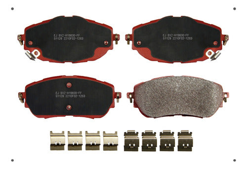 Pastilla Freno Ital Brakes Delantero Toyota Corolla 2013 2021