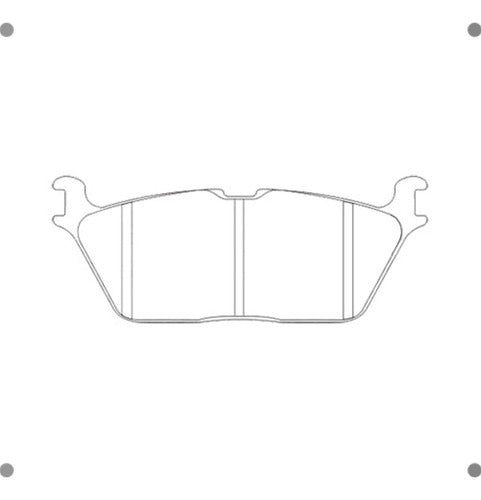 Pastilla Freno Trasera Ram 1500 2019 2024