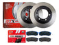 Discos Freno Con Pastilla Traseras Jac T6 2016 2024