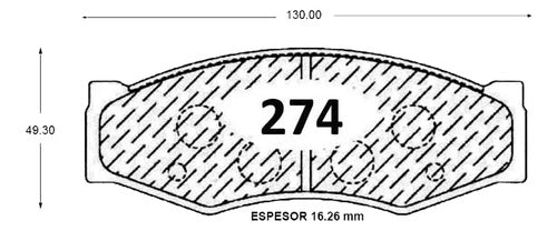 Discos Freno Con Pastilla Delantera Dfm Rich 2014 2019