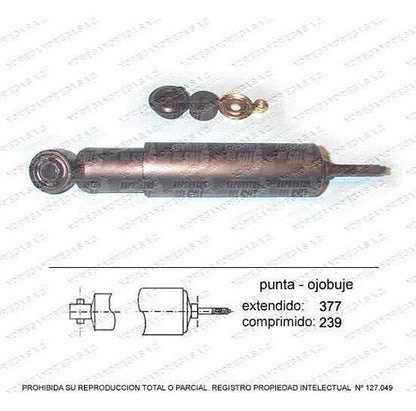 Par Amortiguador R/L Delantero Luv 2.3 1989 1998