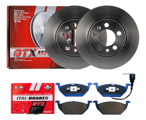 Discos Freno Con Pastilla Gtx Brilliance Fsv 2011 2014