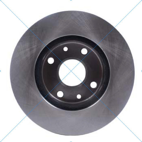 Par Disco Freno Delantero Kia Rio Ii Rs 1.5 2003 2006