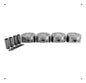 Juego Piston 0.50 Subaru Forester 2.5 Ej251 1999 2002
