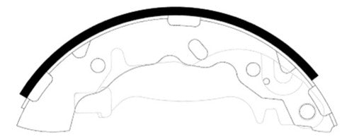 Balatas Freno Trasero Hyundai Eon 800 2013