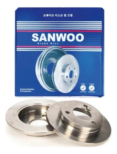 Par Discos Freno Trasero Ssangyong Kyron 2005 2014
