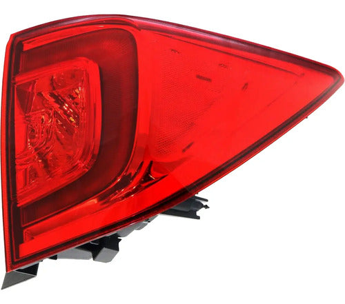 Farol Trasero Exterior Honda Pilot 2016 2018 Derecho Led Rojo